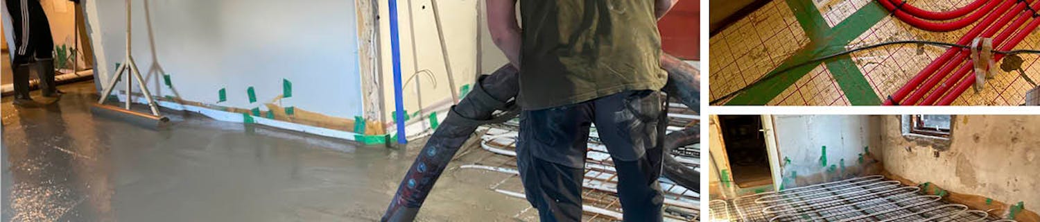 Golvvärme med PIR-isolering Golvvärme med PIR-isolering